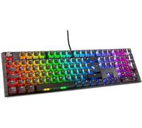 DUCKY One 3 Aura Black Gaming Tastatur, RGB LED - MX-Speed-Silver