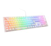 Ducky One 3 Aura White Gaming Tastatur, Rgb Led - Mx-silent-red