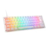 Ducky One 3 Aura White Mini Gaming Tastatur, RGB LED
