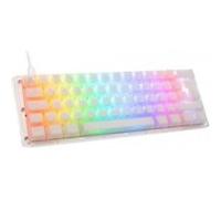 Ducky One 3 Aura White Mini Gaming Tastatur, RGB LED