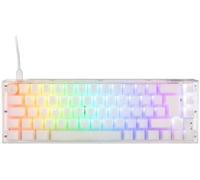 DUCKY One 3 Aura White Mini Gaming Tastatur, RGB LED - MX-Blue