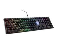 DUCKY One 3 Classic Black/White Gaming Tastatur, RGB LED - MX-Red