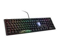 DUCKY One 3 Classic Black/White Gaming Tastatur, RGB LED - MX-Red
