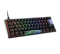 Ducky One 3 Classic Black/White Mini Gaming Tastatur, RGB LED - MX-Brown