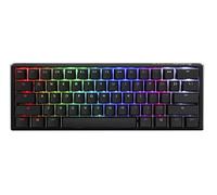 Ducky One 3 Classic Black/White Mini Gaming Tastatur, RGB LED - MX-Silent-Red (US)