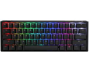 Ducky One 3 Classic Mini clavier Gaming USB Anglais américain Noir, Blanc