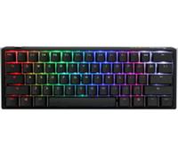 Ducky One 3 Classic Mini - USB - Commutateur mécanique - LED RVB - Noir - Blanc