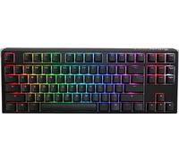 Ducky One 3 Classic Black/White TKL Gaming Tastatur, RGB LED - MX-Silent-Red (US)