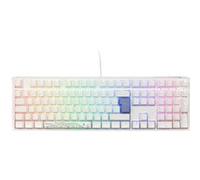 Ducky One 3 Classic Pure White Gaming Tastatur, RGB LED