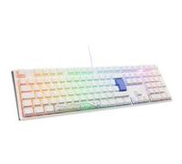 Ducky One 3 Classic Pure White Gaming Tastatur, RGB LED