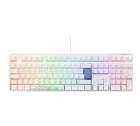 Ducky One 3 Classic Pure White Gaming Tastatur, RGB LED