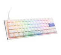 Ducky One 3 Classic Pure White Mini clavier de jeu, RGB LED - MX-Red (US)