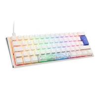 Ducky One 3 Classic Pure White Mini Gaming Tastatur, RGB LED G