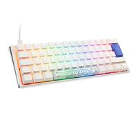 Ducky One 3 Classic Pure White Mini Gaming Tastatur, RGB LED G