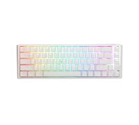 Ducky One 3 Classic Pure White SF Gaming Tastature, LED RVB - MX-Blue (US)
