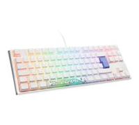 Ducky One 3 Classic Pure White TKL Gaming Tastatur, RGB LED G