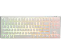DUCKY One 3 Classic Pure White TKL Gaming Tastatur, RGB LED - MX-Clear (US)