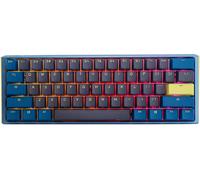 Ducky One 3 Daybreak Mini clavier Gaming USB Allemand Noir, Bleu, Vert