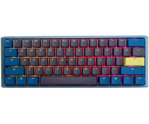 Ducky One 3 Daybreak Mini clavier Gaming USB Allemand Noir, Bleu, Vert