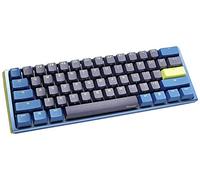 Ducky One 3 Daybreak Mini - Clavier mécanique de Jeu au Format 60% avec Disposition Allemande et switchs Cherry MX Red, remplaçables à Chaud (Prises Kailh) et éclairage RGB