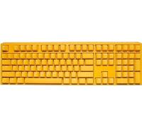 Ducky One 3 Jaune Gaming Tastatur LED RGB - MX-Clear US - Tastatur