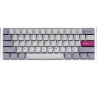 Ducky One 3 Mist Grey Mini Gaming Keyboard RGB LED - MX-Ergo-Clear - Clavier