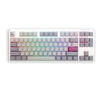 Ducky One 3 Mist Grey TKL Gaming Keyboard, RGB LED G