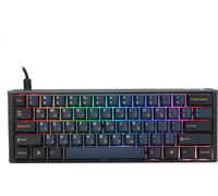 Ducky One 3 Mini Pro Nazca Clavier mécanique 8K 60 % RVB Triple Shot PBT Marron Cherry MX2A