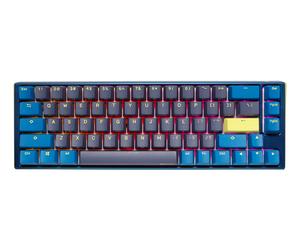Ducky One 3 SF DayBreak clavier Gaming USB Allemand Noir, Bleu