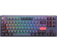 Ducky One 3 TKL - Sans clé (80 - 87 %) - Connectique - USB - Interrupteur mécanique - RGB-LED - Bleu