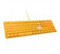 Ducky One 3 Yellow Gaming Tastatur, RGB LED - MX-Blue (US)