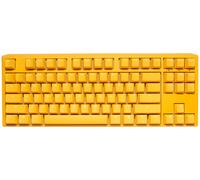 Ducky One 3 Yellow TKL clavier Gaming USB Allemand Jaune
