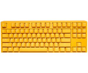 Ducky One 3 Yellow TKL clavier Gaming USB Allemand Jaune