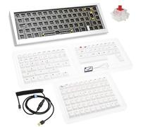 Ducky Outlaw 65 Gaming-Tastatur, Barebone - Silber (ISO)