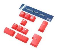 Ducky PBT Double-Shot Keycap Set, rot, 11 Tasten G
