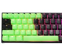 Ducky Rubber Keycap Set, 31 Tasten, Double-Shot, gummiert, für B