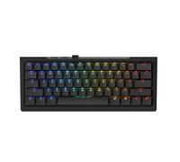 Ducky Un mini clavier sans fil 60 % inductif : tri-mode, déclenchement rapide, commutateurs inductifs linéaires, mécaniciens charlatans à montage sur joint + amortissement 7 couches, touches
