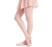 DUCMODA Collants de Danse pour les Filles Convertible Collant pour Ballet Convertible 1 paire Rose ballet,104-116