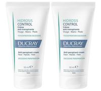 DUCRAY HIDROSIS CONTROL Crème visage, mains et pieds Capsule(S) 2x50 ml
