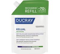 Ducray Kelual Squanorm Anti Pelliculaire Shampooing Régulateur Recharge 400 ml