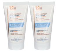 DUCRAY MELASCREEN UV Fluide antitaches protecteur SPF 50+ Crème 2x50 ml