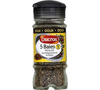 Ducros 5 Baies Moulues Assemblage de Poivres & d?Epices Doux 35g (lot de 3)
