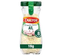 DUCROS - Ail Émincé Pratique pour Relever Vos Plats, Saveur Intense et Fraîcheur Préservée (Flacon 14g) - Le Lot De 3