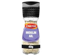 DUCROS - Ail Émincé Prêt à l’Emploi, Saveur Intense et Fraîche pour Vos Recettes (Flacon 40g) - Le Lot De 3