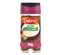 DUCROS - Assaisonnement Méditerranéen Aromatique pour Rehausser Vos Plats, Flacon Pratique 30g - Le Lot De 4