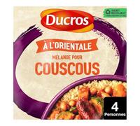 DUCROS - Assaisonnement Parfumé pour Couscous, Mélange d’Épices Authentiques (Sachet 20g) - Le Lot De 4