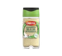DUCROS - Assaisonnement Saveur Ail pour Sublimer Vos Plats, Sel Fin en Flacon Pratique 80g - Le Lot De 4