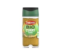DUCROS - Épice Bio Aromatique au Curry, Saveur Intense et Parfumée pour Vos Plats (Flacon 36g) - Le Lot De 4