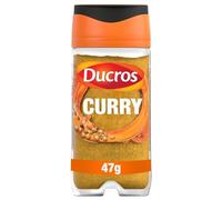 DUCROS - Épice Curry Doux Aromatique pour Plats Savoureux, Texture Fine (Pot 42g) - Le Lot De 4