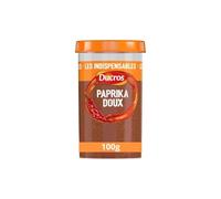 DUCROS - Épice Paprika Doux pour Une Saveur Authentique et Douce en Cuisine (Flacon 100g) - Le Lot De 3